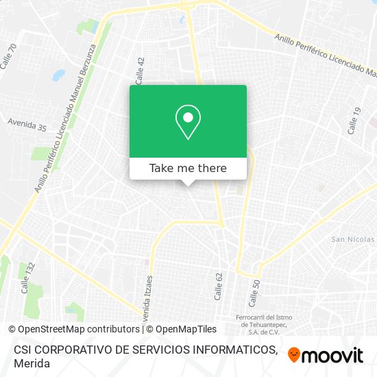 Mapa de CSI CORPORATIVO DE SERVICIOS INFORMATICOS