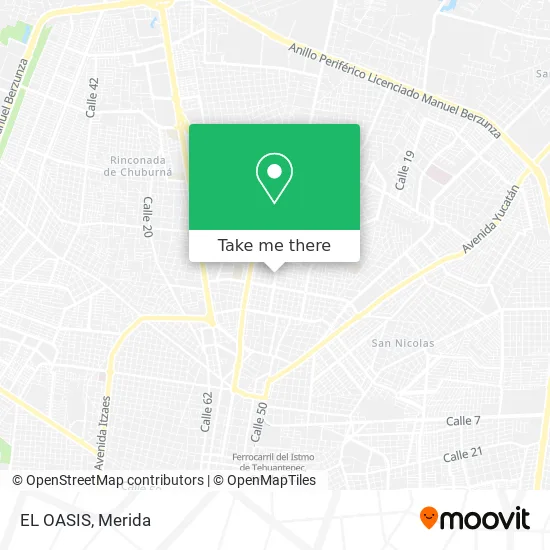 EL OASIS map