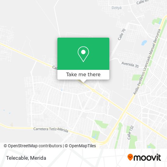 Telecable map