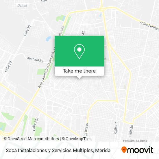 Soca Instalaciones y Servicios Multiples map
