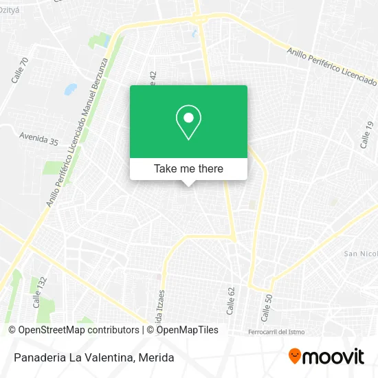 Panaderia La Valentina map