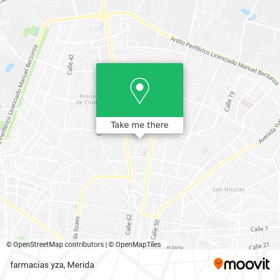 Mapa de farmacias yza