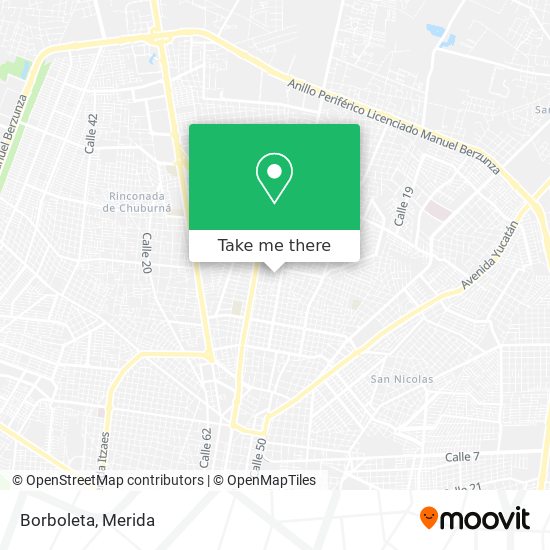 Borboleta map