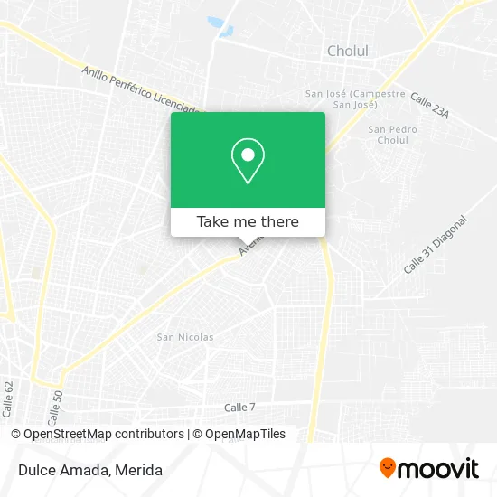 Dulce Amada map