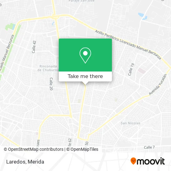 Laredos map