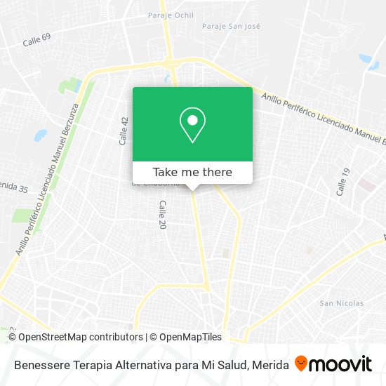 Mapa de Benessere Terapia Alternativa para Mi Salud