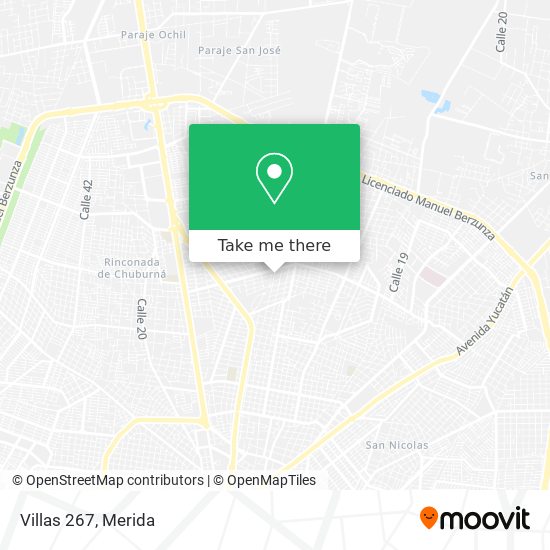 Mapa de Villas 267