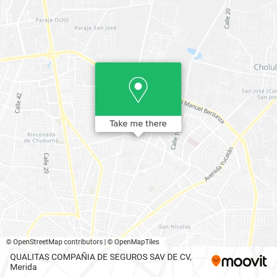 QUALITAS COMPAÑIA DE SEGUROS SAV DE CV map