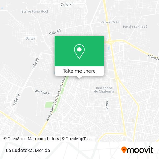 Mapa de La Ludoteka