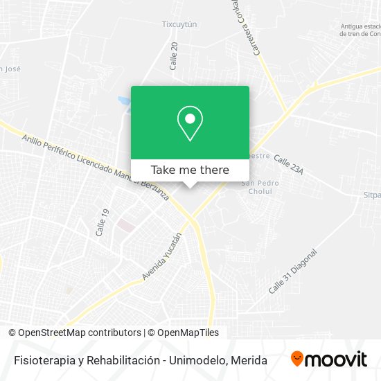 Mapa de Fisioterapia y Rehabilitación - Unimodelo