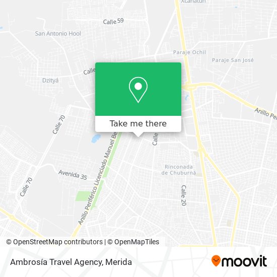 Ambrosía Travel Agency map