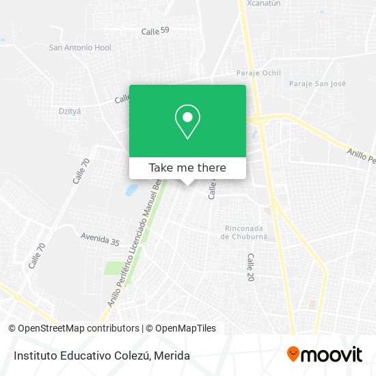 Instituto Educativo Colezú map