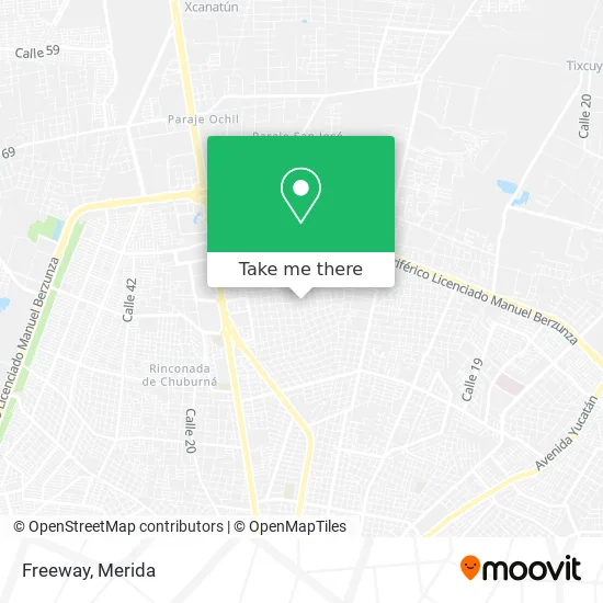 Freeway map