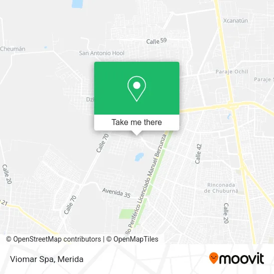 Mapa de Viomar Spa