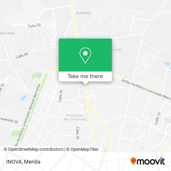 INOVA map