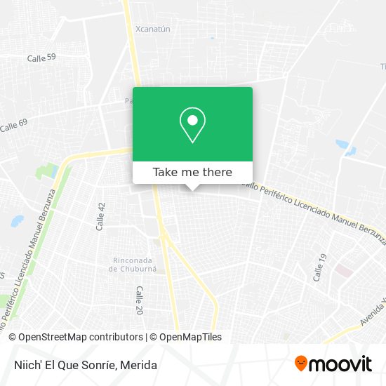 Niich' El Que Sonríe map