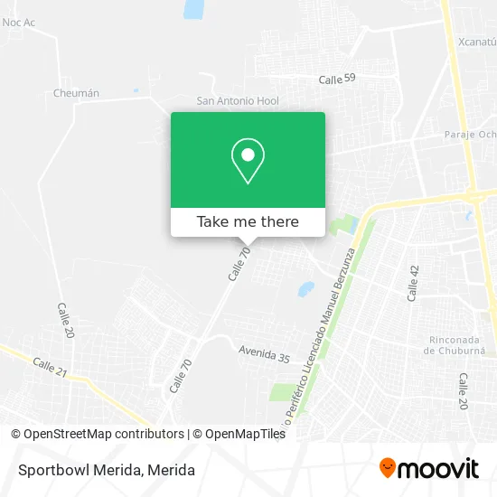 Sportbowl Merida map