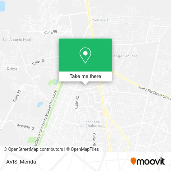 AVIS map