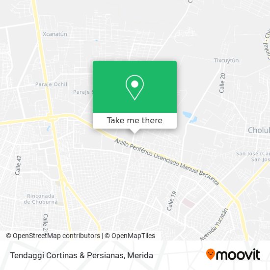Mapa de Tendaggi Cortinas & Persianas