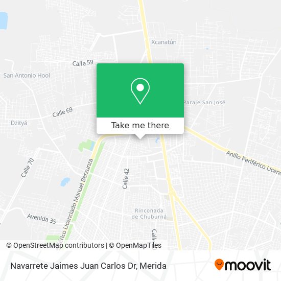 Mapa de Navarrete Jaimes Juan Carlos Dr