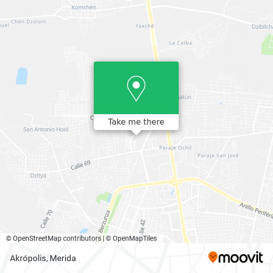 Mapa de Akrópolis