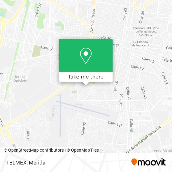 Mapa de TELMEX