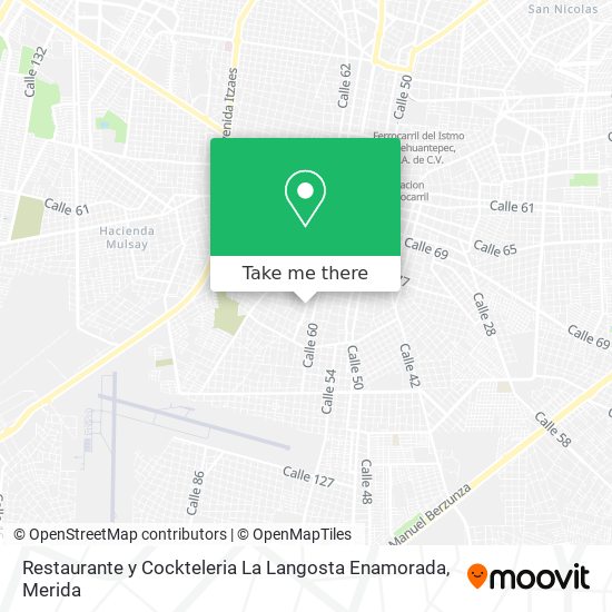 Restaurante y Cockteleria La Langosta Enamorada map