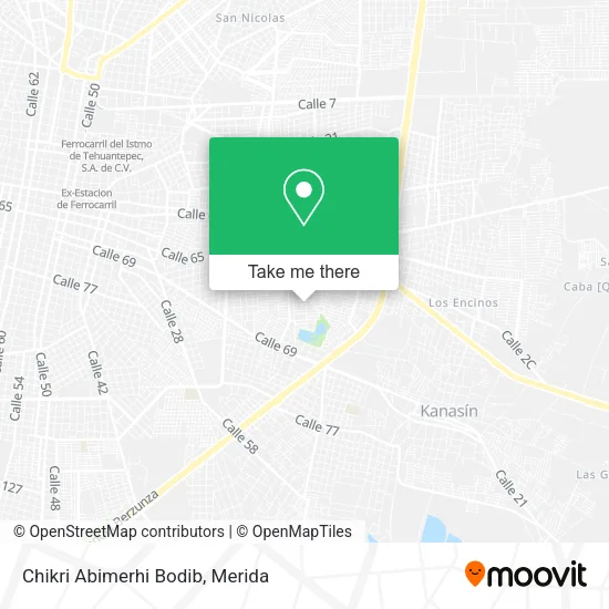 Mapa de Chikri Abimerhi Bodib