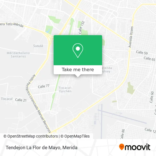 Tendejon La Flor de Mayo map