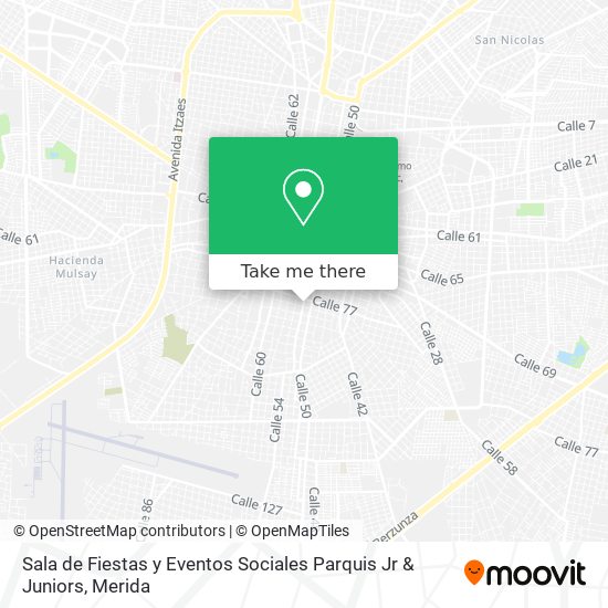 Sala de Fiestas y Eventos Sociales Parquis Jr & Juniors map