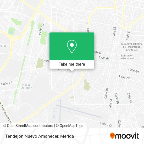 Mapa de Tendejon Nuevo Amanecer