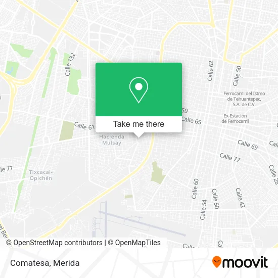 Comatesa map