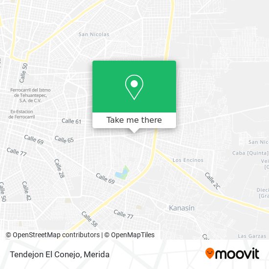 Tendejon El Conejo map