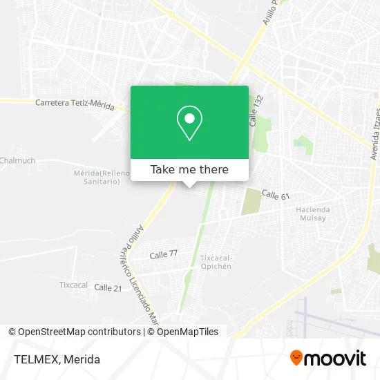 TELMEX map