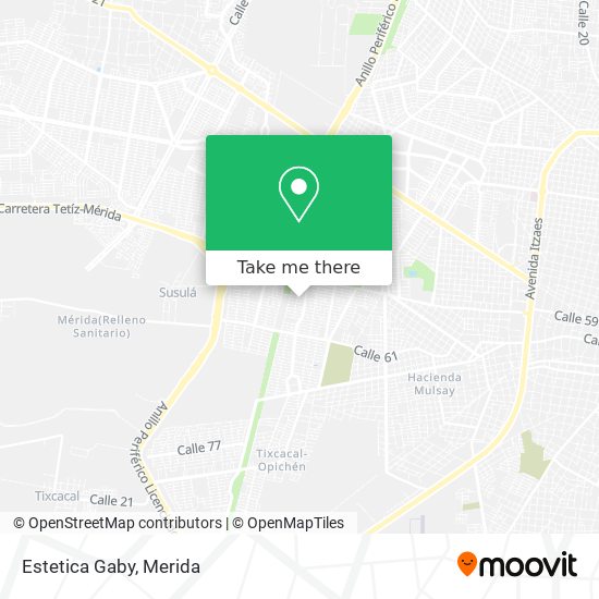 Mapa de Estetica Gaby