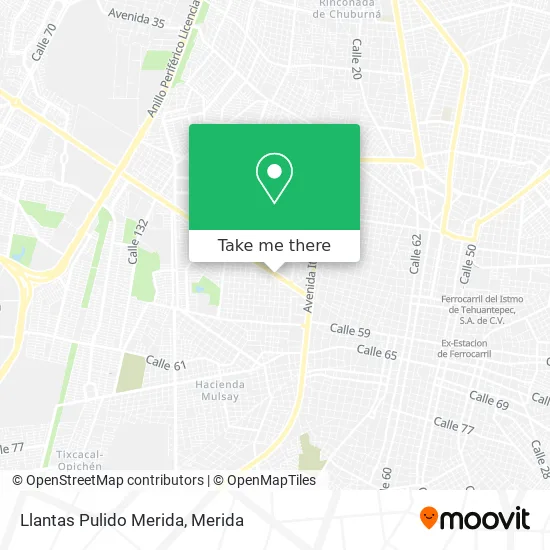 Llantas Pulido Merida map