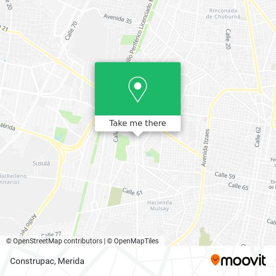 Mapa de Construpac