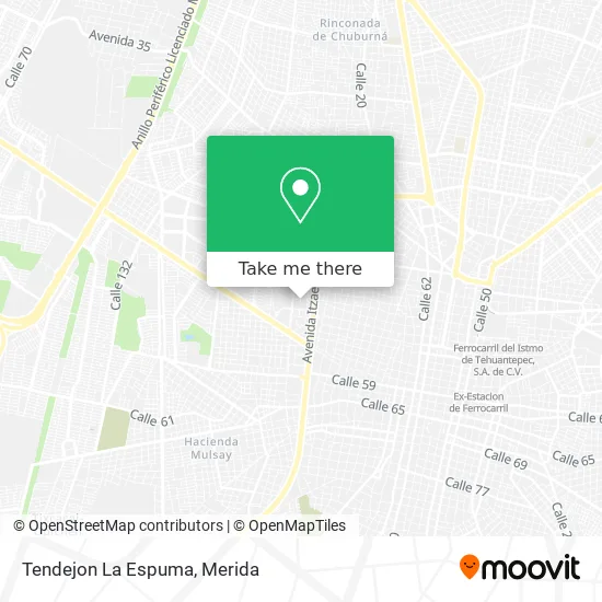 Tendejon La Espuma map