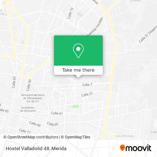 Hostel Valladolid 48 map