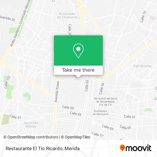 Mapa de Restaurante El Tío Ricardo