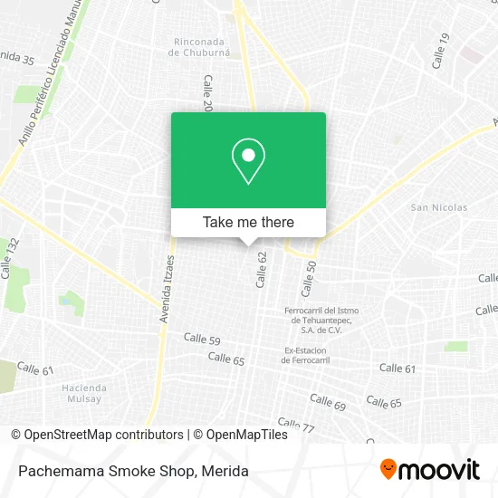 Mapa de Pachemama Smoke Shop