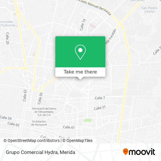 Grupo Comercial Hydra map