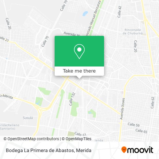 Bodega La Primera de Abastos map