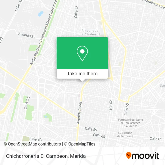 Mapa de Chicharroneria El Campeon