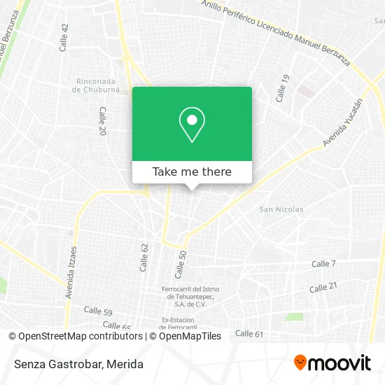 Senza Gastrobar map