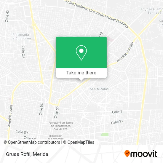 Mapa de Gruas Rofil