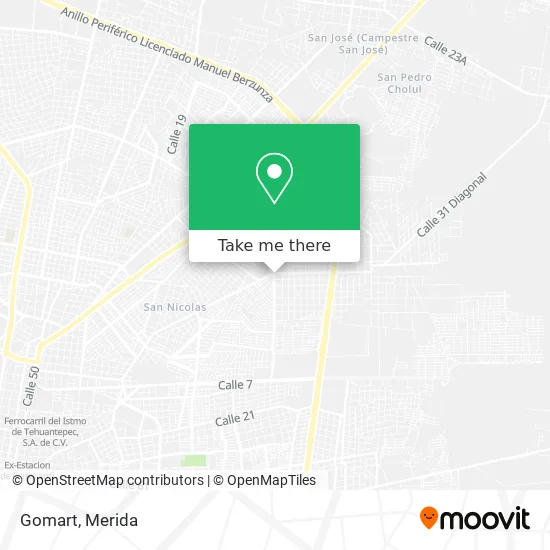 Gomart map