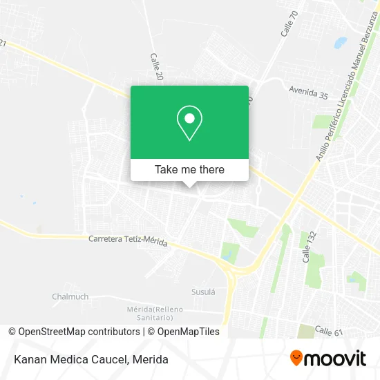 Mapa de Kanan Medica Caucel