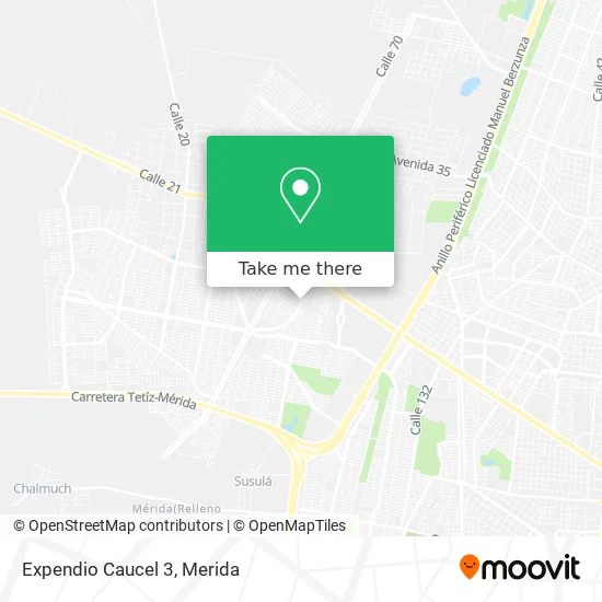 Expendio Caucel 3 map