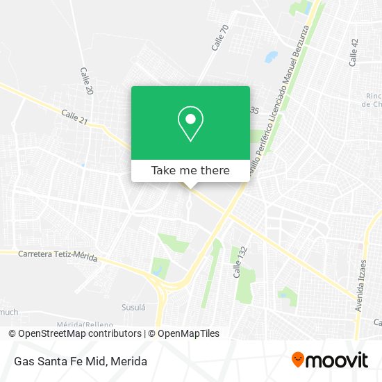 Gas Santa Fe Mid map